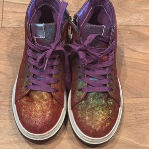Steve Madden Kids Sneakers - Red and Purple